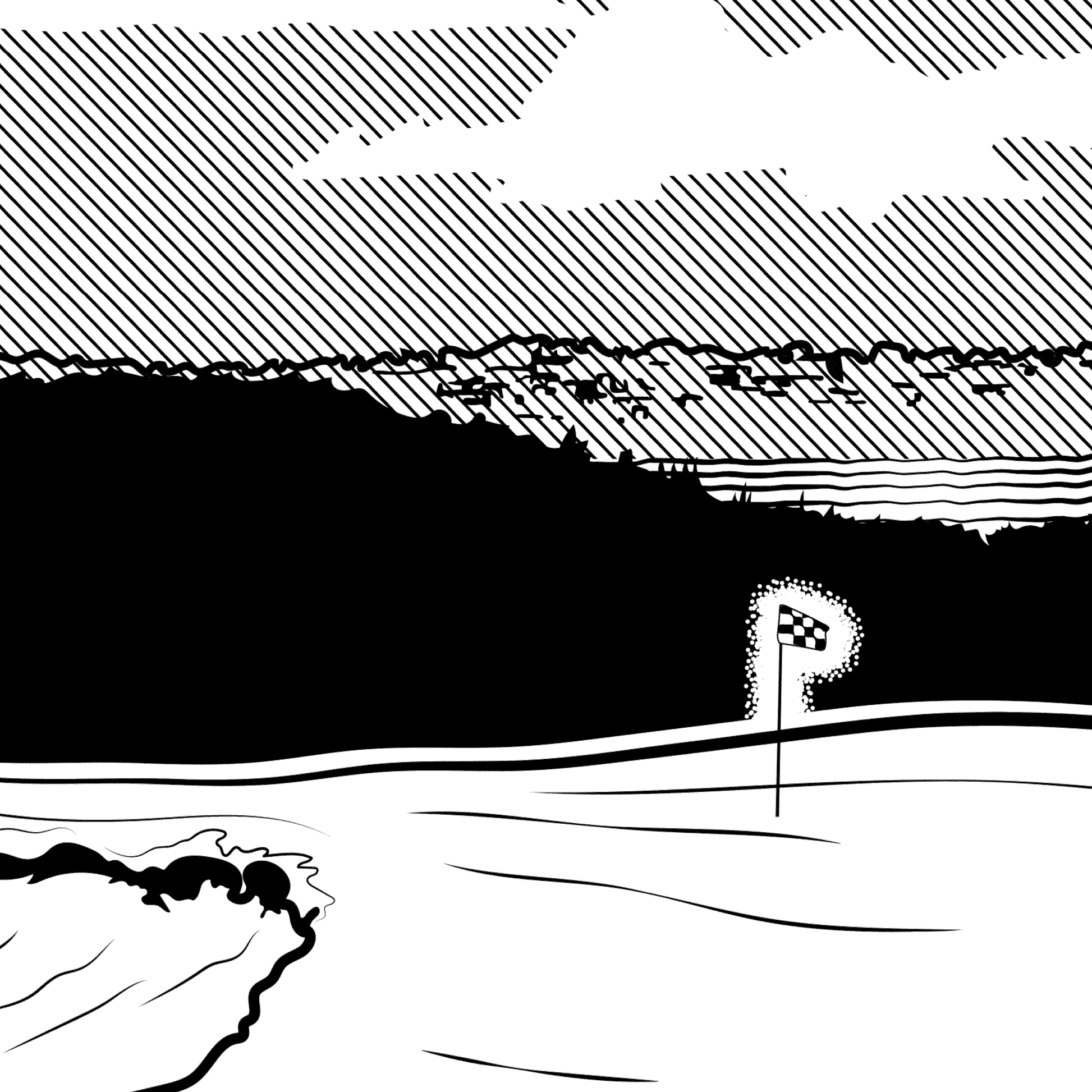 Barnbougle Dunes: 7th Hole - Stagg